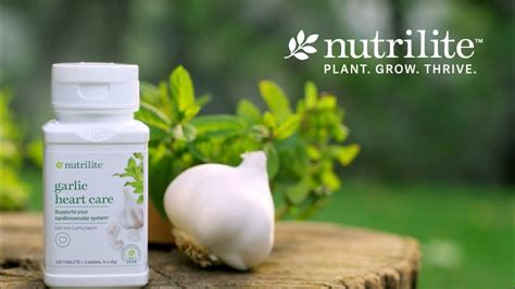 para que sirve garlic heart care|Cuidado del corazón con ajo Nutrilite™ .